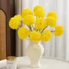 Flores de Hortensia Artificiales, Flores de Bola de Cebolla, Decoración Nórdica para el Hogar Estilo Ins, Flores de Plástico de Diente de León, Arreglos Florales, Materiales Florales
