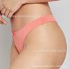 Ropa Interior Europea y Americana Tipo T para Mujer Entrepierna de Algodón Puro Ropa Interior Deportiva para Fitness Calzones Sexy Personalizados para Mujer