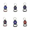 Al por mayor Transfronterizo Llavero de Equipo de Béisbol Equipo MLB Abrebotellas con Logo Creativo Abrebotellas Portátil de Metal Regalo