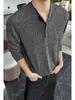 2026 HT26568 modificado longo Cena interna tamanho grande Gola Henley manga longa Camiseta S-5X HT261011-Especial P18