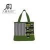 2023 Amazon Portátil Transfronterizo Mori Navidad Dibujos Animados Combinación de Colores Bolso Tejido Coreano Creativo de Compras Bolso de Punto