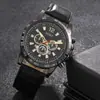 Reloj deportivo SOKI para hombre de otoño, reloj de cuarzo con calendario de moda, reloj falso para hombre con tres ojos, calendario, fabricantes, venta al por mayor
