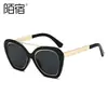 Gafas de Sol Personalizadas Pasarela Estilo Punk No Convencional Tendencia Estilo Metálico Brogue de Harley Gafas de Sol Anti-UV