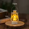 Mini Vela Eletrônica LED Retrô, Lâmpada Simulada a Querosene, Decoração de Ambiente, Pequena Luz Noturna, Luz Decorativa
