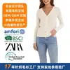 Fábrica de Origen de Comercio Exterior Transfronterizo Hecho a Medida Minimalista Casual para Viajar Cardigan de Punto de Rayas Verticales con Cuello en V Ajustado de un Solo Botón