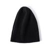 Venta al por mayor de gorros de cachemira para mujer, gorros de otoño e invierno con tiras en las orejas, gorros cálidos de lana gruesa con protección para las orejas, entrega en vivo.
