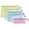 [X] bolsa de documentos com zíper de grade bolsa de documentos com zíper para ingressos bolsa para ingressos bolsa de armazenamento atacado