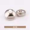 Botones de abrigo clásicos curvados cosidos a mano estilo Chanel, adecuados para vestidos, gabardinas, abrigos, suéteres y prendas de punto.; botones metálicos