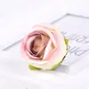 Flores Artificiales de Rosa para Uso en Bodas, Flores Falsas Realistas de Gama Alta con Rizo para Decorar Muros de Flores y Escenas de Boda