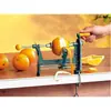 Pelador de Naranja, Manzana y Pera Transfronterizo, Cortador de Naranja, Pelador de Frutas, Herramienta para Pelar Naranjas para Uso Doméstico