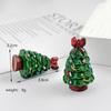 Transfronterizo Nuevo Resina Papá Noel Árbol de Navidad Muñeco de Nieve Colgante Bricolaje Colgante Pequeño Regalo Adornos de Escritorio de Resina
