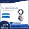 Porca de bloqueio de anel de nylon galvanizado hexágono de nylon porca antiderrapante de bloqueio de porca