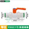 Válvula de Bola Ppr Quick-Connect 25 Válvula de Cierre de 6 Puntos Interruptor de Tubería de Agua Válvula de Compuerta Conector Rápido Válvula de Tubería de Agua Pe Enchufe Rápido 20