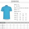 Nueva Camisa Polo de Verano 200g Algodón Cvc65 Cuello Camisero Manga Corta para Hombre Malla Piqué Color Sólido Holgada Ropa de Trabajo