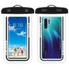 Celular caso impermeável novo touch screen impermeável saco cordão grande transparente braçadeira moda natação saco de telefone móvel atacado