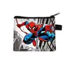 Porta-moedas Desenho Homem-Aranha Marvel Infantil com Zíper Pequena Bolsa de Armazenamento Mercadoria de Anime Porta-Cartões Portátil Venda por Atacado de Fábrica
