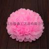 Suministros de Decoración de Boda Navideña Fiesta de Navidad Bola de Flores de Papel Hecha a Mano Boda Flor de Papel Flor de Papel de Color Bola Pom