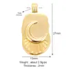 K93 Accesorios para Joyería DIY Estilo Europeo y Americano Color Luna Estrella Polar Arcoíris Zircón Colgante