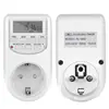 Temporizador de Enchufe Alemán Europeo Pantalla Digital LCD Interruptor de Control de Tiempo Al-06G 220V