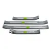 Adecuado para 19-20 Volkswagen Tanying Protector Trasero Interior, Protector Trasero Exterior, Tira Protectora de Umbral de Puerta Interior, Tira Protectora de Umbral de Puerta Exterior Anti-Colisión