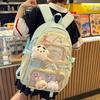 Nueva Mochila Escolar Simple Femenina Estilo Coreano Mochila para el Dolor Estudiante de Secundaria Mochila Estilo Japonés Estilo Preppy Ins Dulce Mochila para Chica Suave