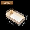 Caja de Embalaje para Hornear Pan, Desechable para Tartaletas de Huevo y Caja Pequeña para Mariscos, Fiambrera de Grado Alimenticio para Uso en Horneado