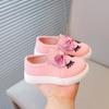 Sapatos Tênis Femininos Primavera e Outono 2024 Crianças Pequenas e Médias Bebê Sapatos Brancos Sapatos Casuais para Meninas Novo Tênis Infantil