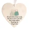 Decoración de Amistad Acrílica con Forma de Corazón y Océano Transfronteriza, Recuerdo con Forma de Corazón de Amistad Eterna, Decoración de Amistad con Forma de Corazón Saint