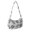Bolso de Mujer Bolso Sobaco 2024 Nuevo Bolso de Hombro Moda Coreana Dulce Bolso Pequeño Bolso de Mano Tela de Nylon Elegante