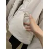 Zedai Jia Yi Outono e Inverno Quente Leve Novo Algodão Estilo Kendall Shorts Petite Jaqueta de Algodão com Capuz para Mulheres