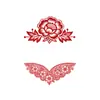 Pegatinas de Tatuaje de Mariposa Flor de Muñeca Transfronterizas Coloridas para Manos y Brazos, Alto Valor, Hermosas, Atmosféricas, Estéticamente Agradables, No Tóxicas