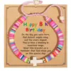 2024 Amazon Exclusivo Pulseira de Cerâmica Macia Cruzada Presente de Aniversário Personalizada Tendência Versátil Design Criativo Pulseira