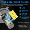 Nuevo faro LED para coche de alta potencia 65W tubo de cobre doble h7 luz de coche superbrillante h4 faro LED láser H11 luz antiniebla