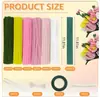 Colorido alambre retorcido súper apretado hecho a mano material diy fabricantes mayoreo alambre retorcido macaron audaz hecho a mano para niños