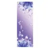 Tapete de Yoga Dobrável Antiderrapante, Tapete de Yoga, Esportivo Ultrafino Estampado Fitness Camurça Absorvente de Suor Tapete de Yoga