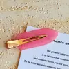 Ventas Directas de Fábrica Pinzas Transparentes de Acetato de Colores Caramelo para Primavera/Verano sin Costuras con Brillo Fino Laterales y para Flequillo, en Stock, Soporte para Mezcla Personalizada y Pedidos al por Mayor