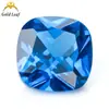 Cristal afiado quadrado gordo coleção multicolorida pedra preciosa pedra bruta fabricantes em estoque atacado pedra de joia anel de inlay DIY