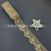 Acessórios Étnicos Dai Huwei Renda Dourada 3,5CM Corda de Osso Código de Barras Roupas Infantis Acessórios Hanfu