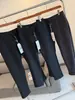 Calça Casual Masculina Nova Offline 598 Alternativa para Exterior Três Provas Forrada com Lã Quente Outono/Inverno à Prova de Vento Repelente à Água Tecnologia Negra