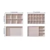 [Fábrica de Origen] Caja Organizadora y de Almacenamiento Caja de Almacenamiento para Joyas Bandeja de Terciopelo para Joyas Caja de Exhibición para Joyas