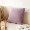 Almohada de terciopelo mate de color sólido funda de almohada para sofá al por mayor cojín para siesta de oficina hogar simple cojín liso