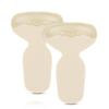 Reductor de Talla de Zapato, Almohadilla para Talón Anti-Rozaduras, Plantilla de Media Talla, Almohadilla para Zapatos de Tacón Alto para Mujer, Pegatina para Talón de Ajuste de Talla de Zapato