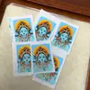 Promoção Quente Xizang Nepalês Pintado à Mão Puro Thangka Tara Verde Núcleo de Cartão 2*3