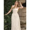 Comercio exterior transfronterizo vestido estilo elegante francés diseño otoño 2025 vestido sin mangas con relieve vestido de longitud media para mujer