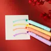 Plumón Resaltador Navideño Agitador, Plumón Resaltador, Plumón de Color Divertido Agitador para Estudiantes, Set de Lápices con Forma de Pata de Gato