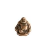 Resina Cobre Imitação Pequeno Buda Maitreya Enfeites Artesanato Enfeites Acessórios Z5358