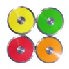 Disco de nylon para competiciones de atletismo, disco especializado para entrenamiento deportivo en escuelas primarias y secundarias, 1 kg, 1.5 kg, 2 kg, disponible en varios colores