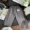 Pantalones nuevos para niños para primavera y otoño, pantalones casuales para niños y niñas, pantalones cargo para niños, pantalones largos de algodón para niños pequeños, corte holgado
