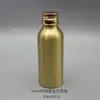 Nova tampa de alumínio de 10ml a 1000ml revestida com rosca frasco de alumínio prateado emulsão óleo essencial água de rosas pura dividida selada latas de alumínio