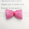 Estilo coreano cor sólida de couro de algodão bowknot acessórios headwear das crianças diy saco de roupas sapatos e meias acessórios decoração
